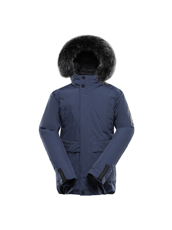 ALPINE PRO Detská bunda s membránou ptx ALPINE PRO WERDO 2 vintage indigo