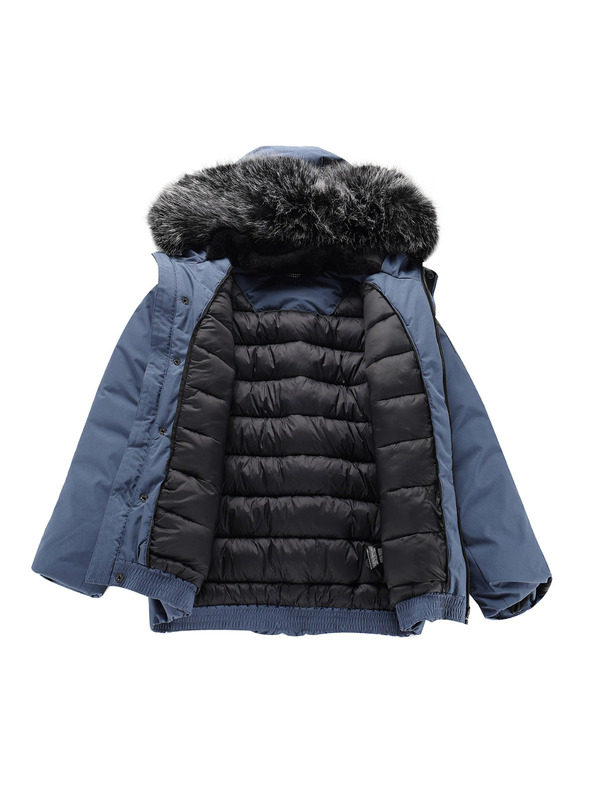 ALPINE PRO Detská bunda s membránou ptx ALPINE PRO WERDO 2 vintage indigo