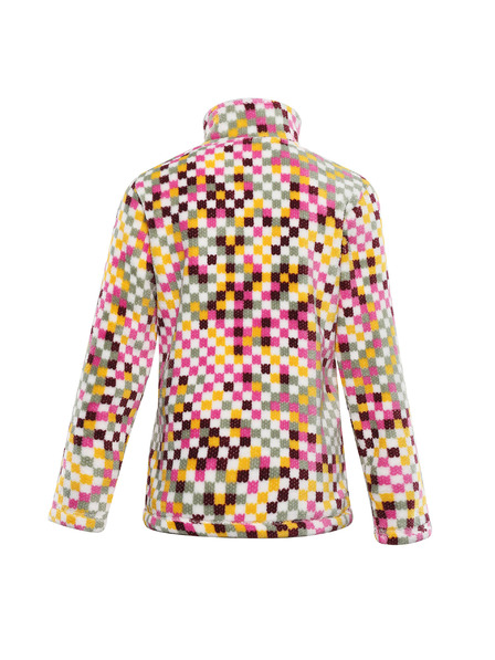 ALPINE PRO Detská fleecová mikina so supratherm ALPINE PRO EFLINO fuchsia fedora varianta pc