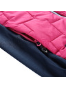 ALPINE PRO Detská mikina s merino výplňou ALPINE PRO JORWO 2 fuchsia fedora