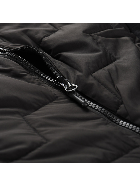 ALPINE PRO Detská mikina s merino výplňou ALPINE PRO JORWO 2 black