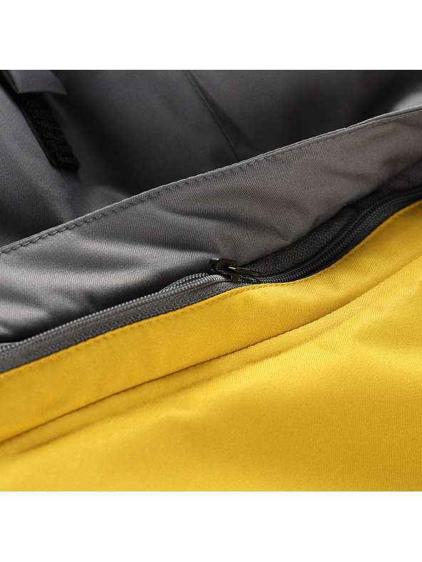 ALPINE PRO Pánska lyžiarska bunda s membránou ptx snow ALPINE PRO DEAR 2 lemon curry