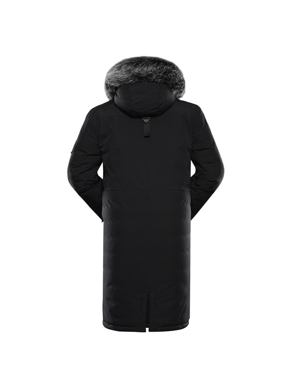 ALPINE PRO Pánsky zimný kabát s membránou ptx ALPINE PRO WUSS black