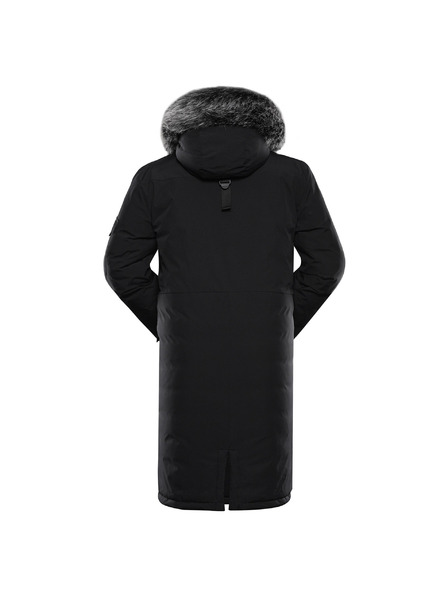 ALPINE PRO Pánsky zimný kabát s membránou ptx ALPINE PRO WUSS black