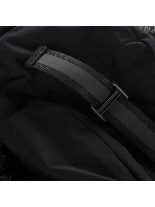 ALPINE PRO Pánsky zimný kabát s membránou ptx ALPINE PRO WUSS black