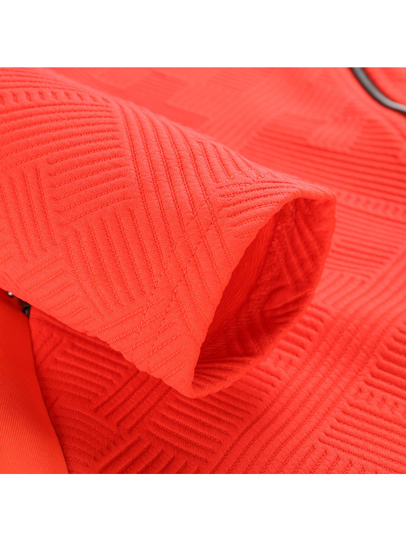 ALPINE PRO Pánska hrejivá mikina ALPINE PRO DOZER 2 neon red