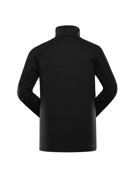 ALPINE PRO Pánska mikina na zips s prostretch ALPINE PRO QUERT 2 black