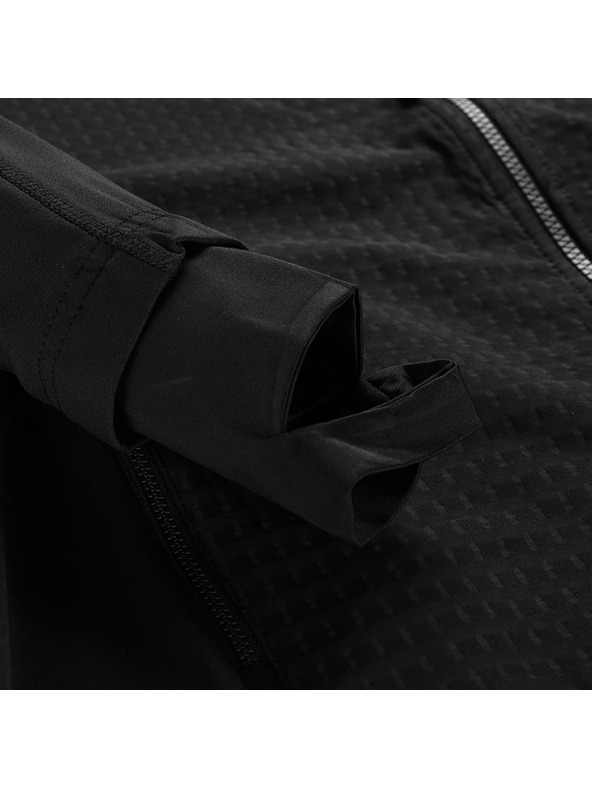 ALPINE PRO Pánska mikina na zips s prostretch ALPINE PRO QUERT 2 black