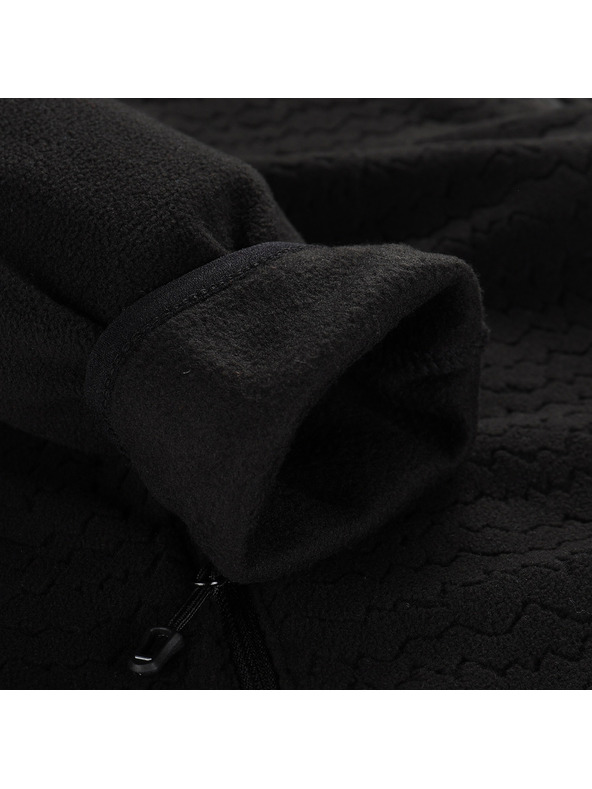 ALPINE PRO Pánska flísová mikina ALPINE PRO SIUS 3 black