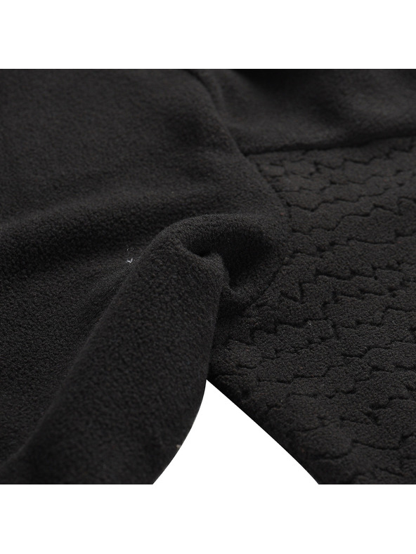 ALPINE PRO Pánska flísová mikina ALPINE PRO SIUS 3 black