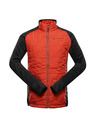 ALPINE PRO Pánska mikina s merino výplňou ALPINE PRO JORW red clay