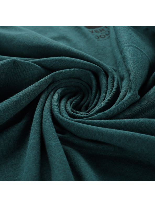 ALPINE PRO Pánske tričko z nemačkavého materiálu ALPINE PRO NOGER jasper varianta pb