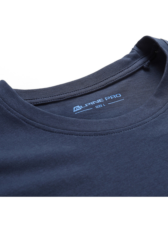 ALPINE PRO Pánske bavlnené tričko ALPINE PRO DOMEN moonlit ocean varianta pa