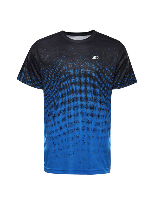 ALPINE PRO Pánske funkčné tričko s cool dry ALPINE PRO QUATR electric blue lemonade varianta pd