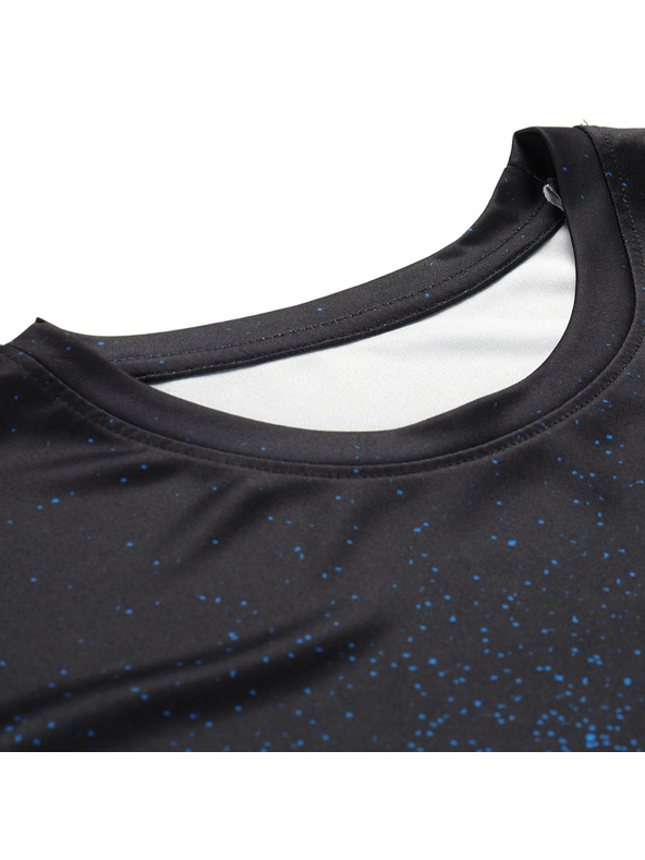 ALPINE PRO Pánske funkčné tričko s cool dry ALPINE PRO QUATR electric blue lemonade varianta pd