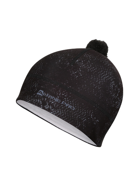 ALPINE PRO Funkčná čiapka s brmbolcom ALPINE PRO ABERE black varianta pc