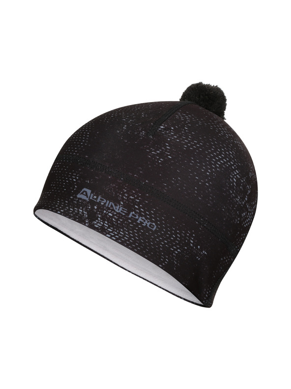 ALPINE PRO Funkčná čiapka s brmbolcom ALPINE PRO ABERE black varianta pc