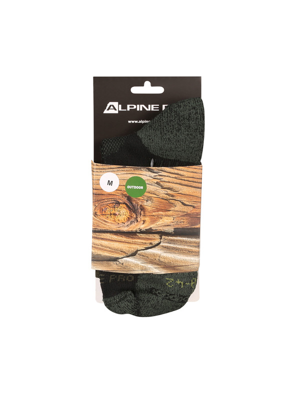 ALPINE PRO Antibakteriálne ponožky ALPINE PRO KEROWE black