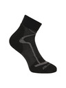 ALPINE PRO Športové členkové ponožky ALPINE PRO GANGE čierna