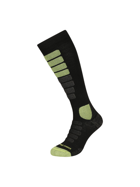 ALPINE PRO Športové podkolienky z merino vlny ALPINE PRO RODE čierna