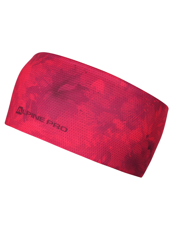 ALPINE PRO Športová rýchloschnúca čelenka ALPINE PRO MUSA 2 fuchsia red varianta pb