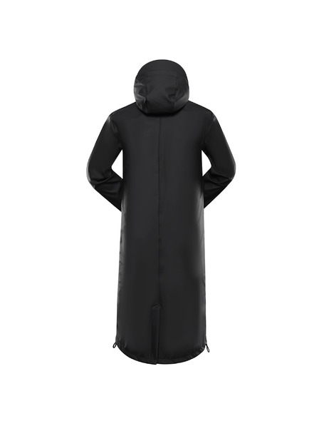 ALPINE PRO Kabát do dažďa a na bicykel pre mužov a ženy s wr ALPINE PRO REINE dk.true gray