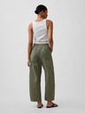GAP Nohavice khaki High Rise Easy Barrel GAP
