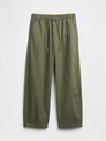 GAP Nohavice khaki High Rise Easy Barrel GAP