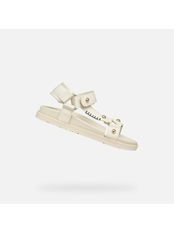Geox Krémové dievčenské sandále Geox Sandal Foammentera