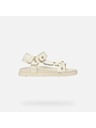 Geox Krémové dievčenské sandále Geox Sandal Foammentera