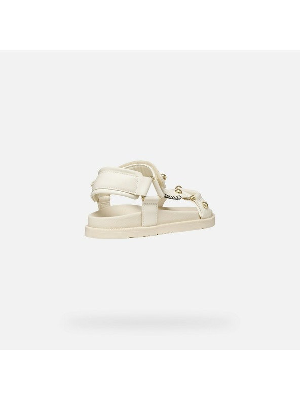 Geox Krémové dievčenské sandále Geox Sandal Foammentera