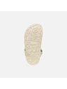 Geox Krémové dievčenské sandále Geox Sandal Foammentera