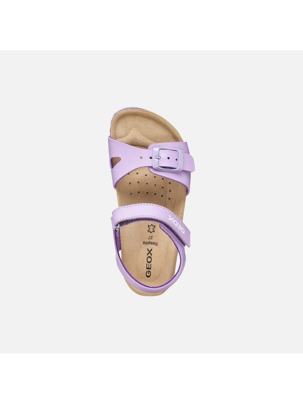 Geox Fialové dievčenské sandále Geox Adriel
