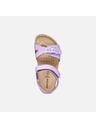 Geox Fialové dievčenské sandále Geox Adriel