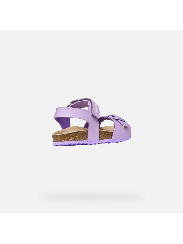 Geox Fialové dievčenské sandále Geox Adriel
