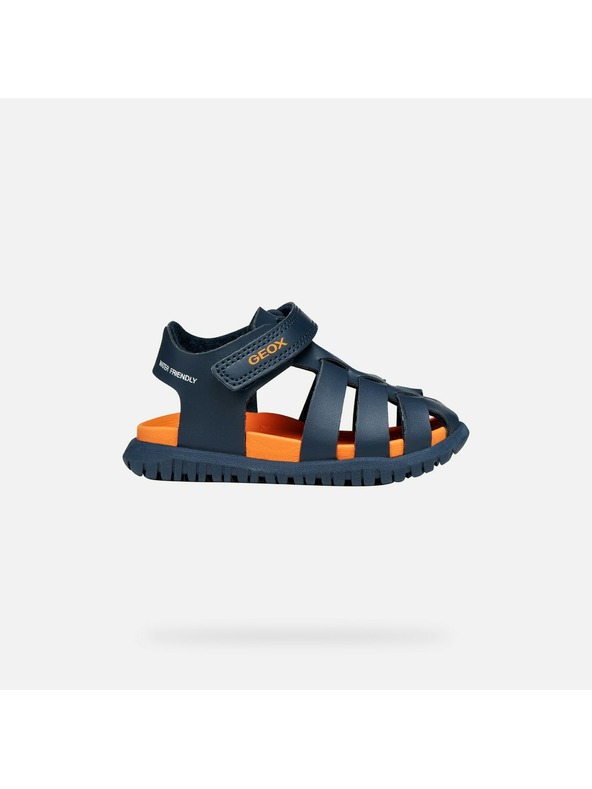 Geox Tmavomodré chlapčenské sandále Geox Sandal Fusbetto