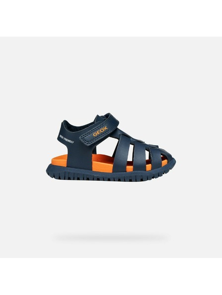 Geox Tmavomodré chlapčenské sandále Geox Sandal Fusbetto