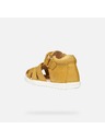 Geox Žlté chlapčenské sandále na prvé krôčky Geox Sandal Macchia