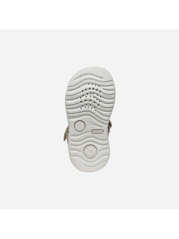 Geox Béžové dievčenské sandále na prvé krôčky Geox Sandal Macchia