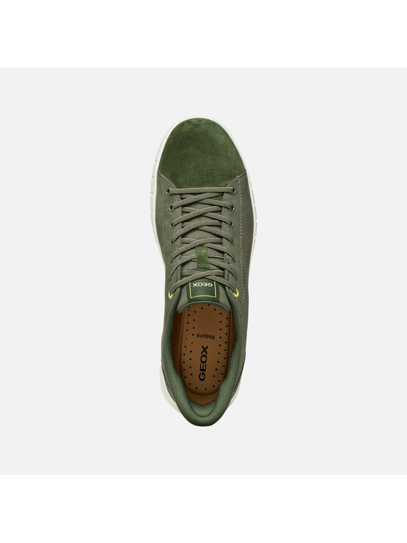 Geox Tmavozelené pánske tenisky Geox Flextride Plus Fast in