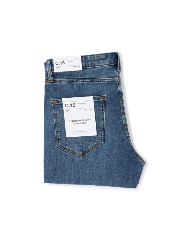 Celio Džínsy C15 straight Straightel Celio