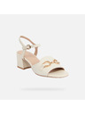 Geox Krémové dámske sandále Geox New Eraklia 50