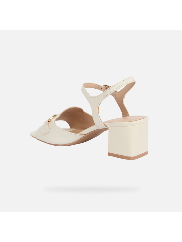 Geox Krémové dámske sandále Geox New Eraklia 50