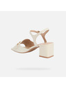 Geox Krémové dámske sandále Geox New Eraklia 50