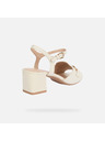 Geox Krémové dámske sandále Geox New Eraklia 50