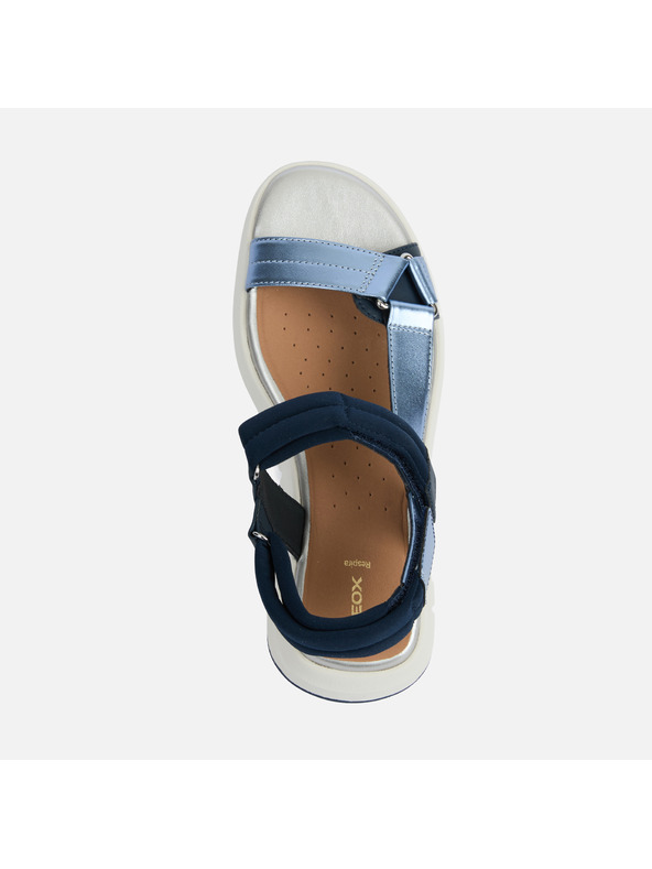 Geox Modré dámske sandále Geox Flextride S