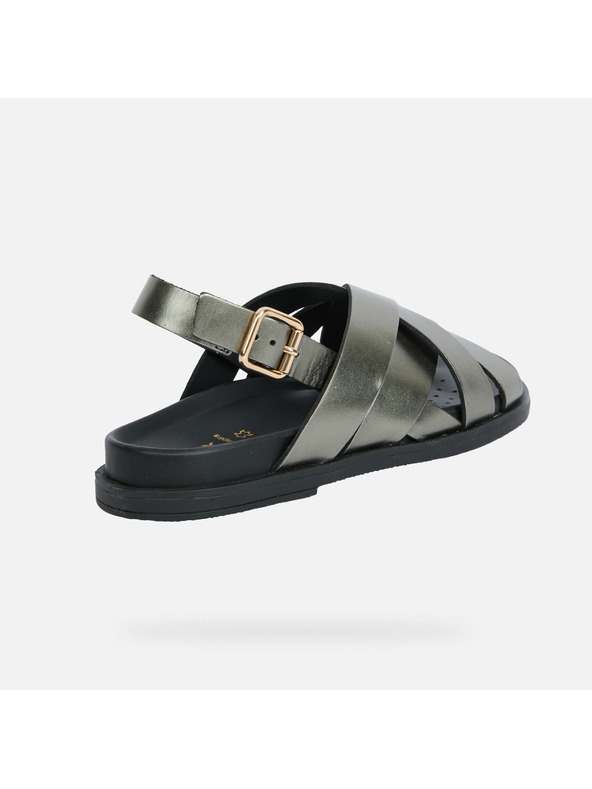 Geox Zelené dámske sandále Geox Adelash