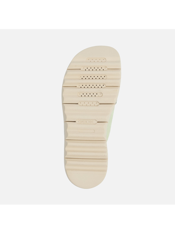Geox Zelené dámske sandále Geox Xand 2.1S
