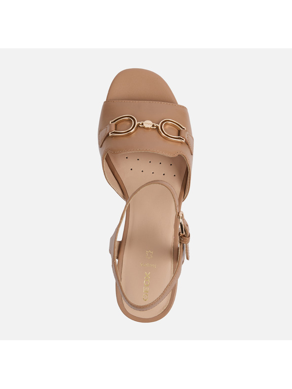 Geox Béžové dámske sandále Geox New Eraklia 50