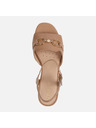 Geox Béžové dámske sandále Geox New Eraklia 50